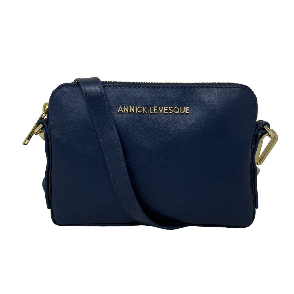 Two-in-One Handbag, Navy Blue | Clarence - PREORDER