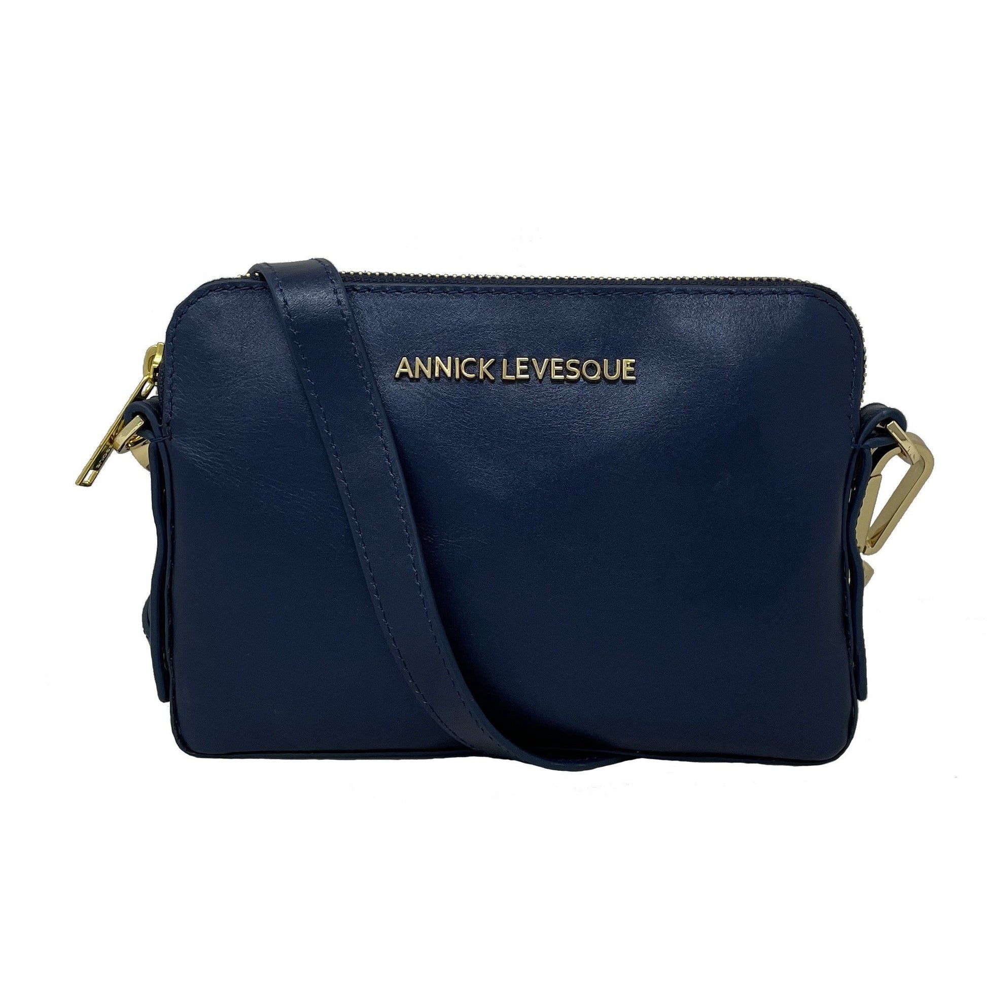 Two-in-One Handbag, Navy Blue | Clarence - PREORDER