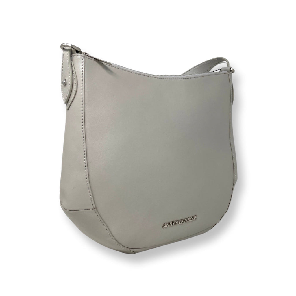 Beaded Leather Handbag, 2-in-1, Isabelle