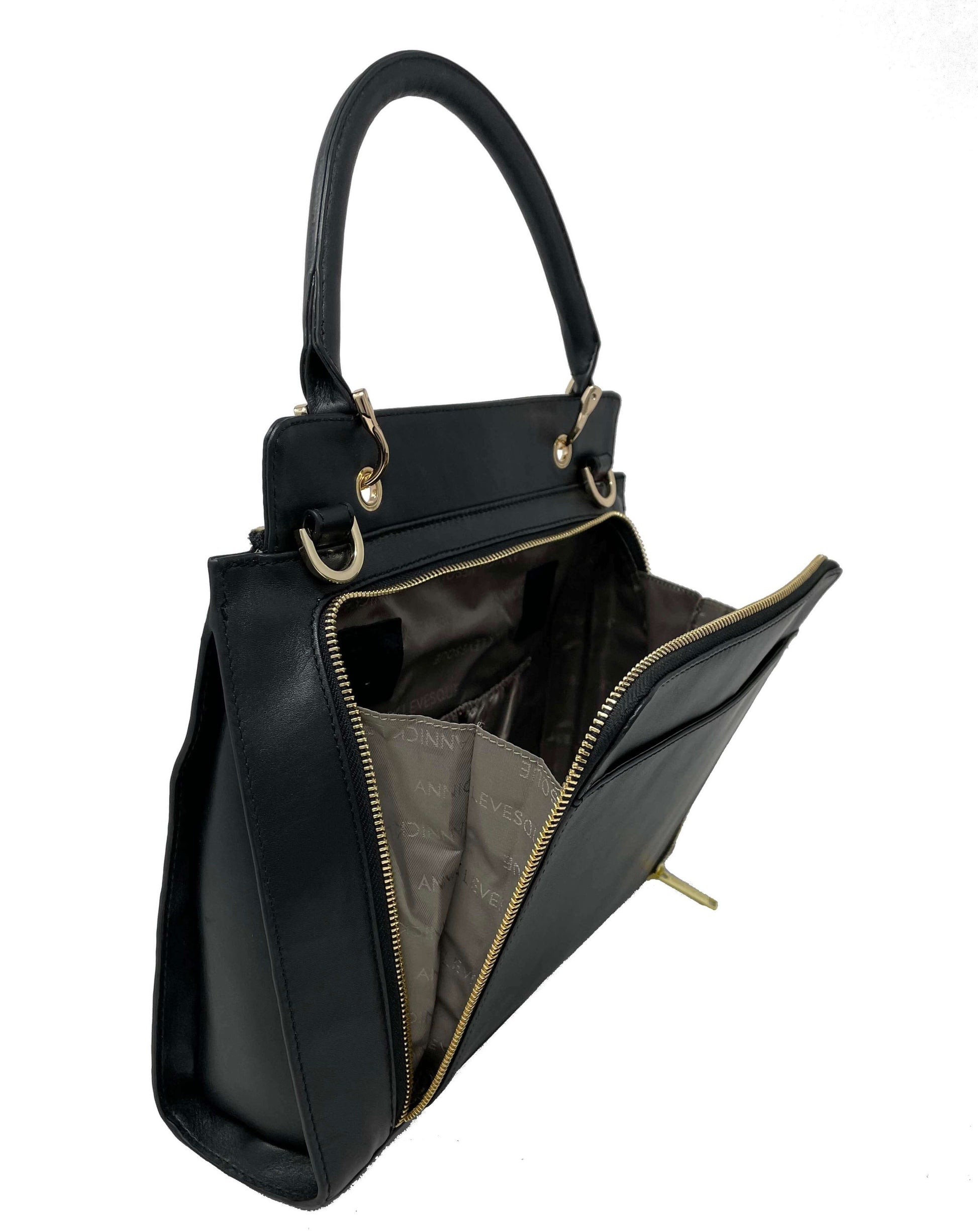 Black Genuine Leather Handbag, Chloé