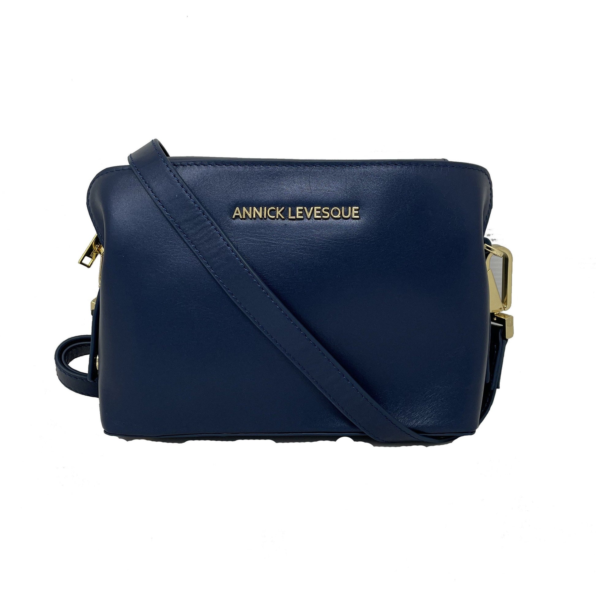 Two-in-One Handbag, Navy Blue | Clarence - PREORDER