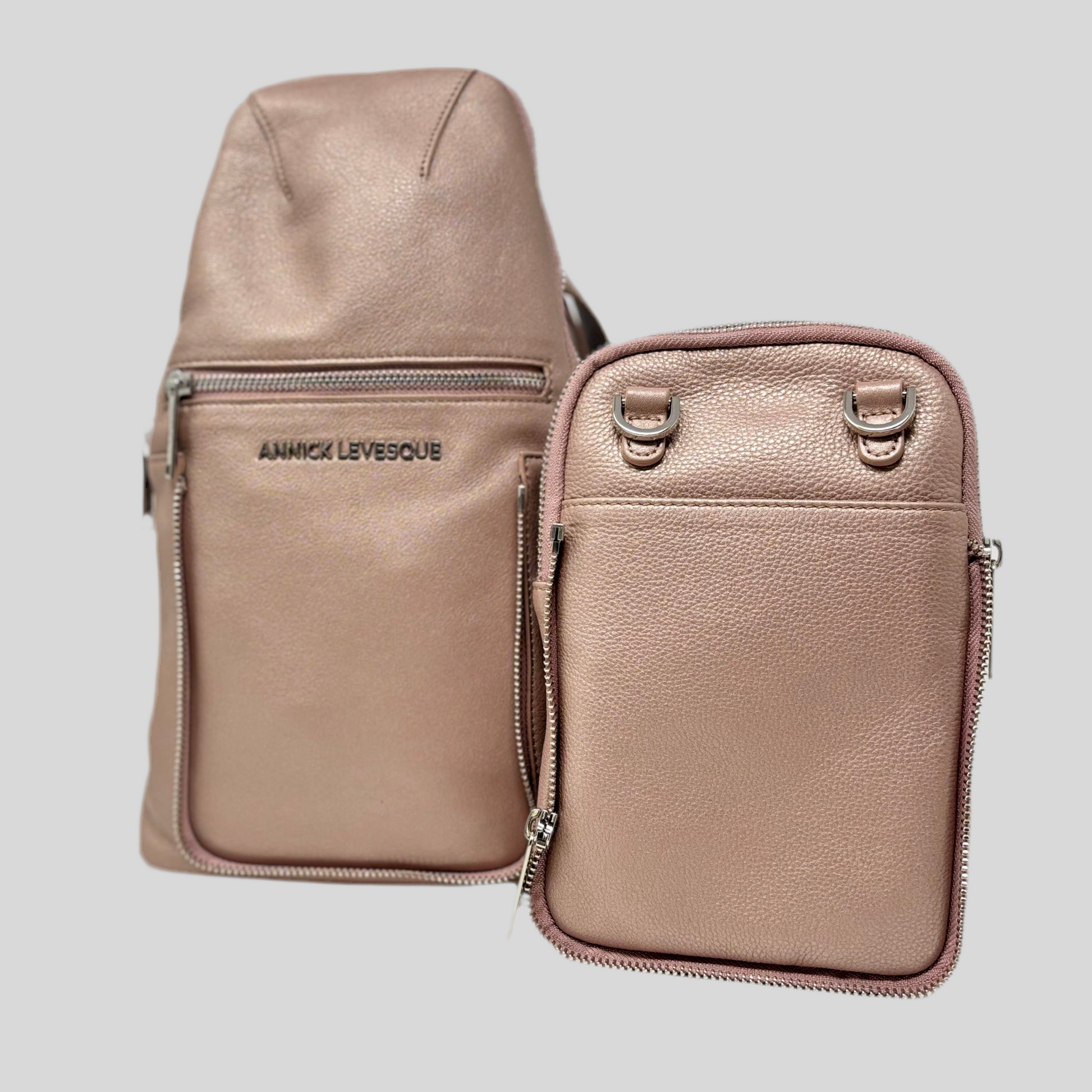 sac_à_dos_cuir_véritable_platine_Gabriel_de_Annick_Levesque