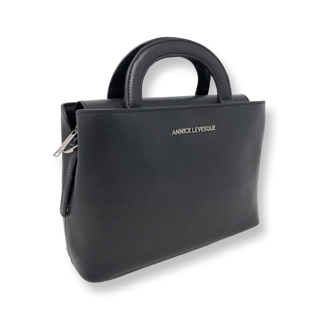 Two-in-One Handbag, Black - Clarence Medium