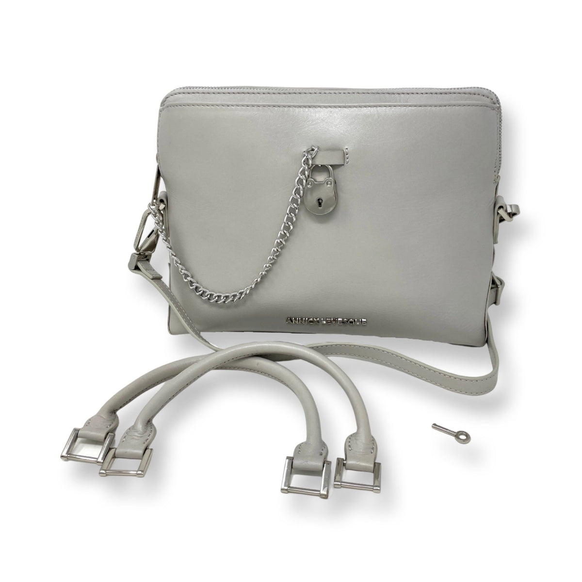 Beaded Leather Handbag | Miranda