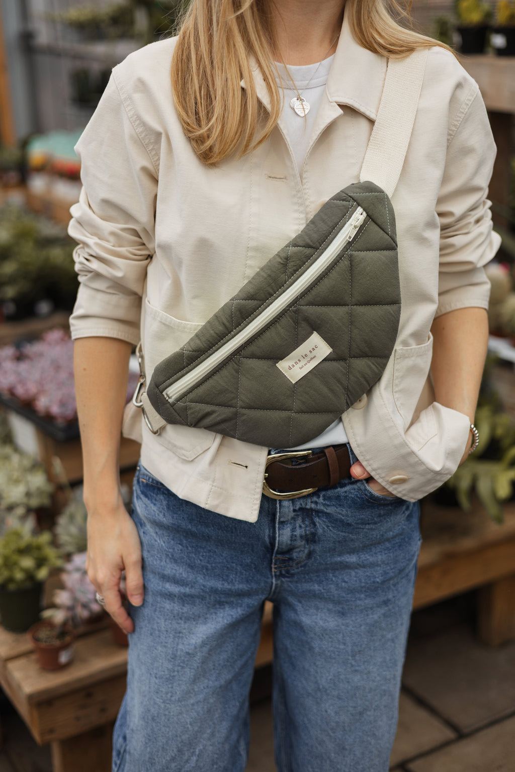Quilted Waist Bag