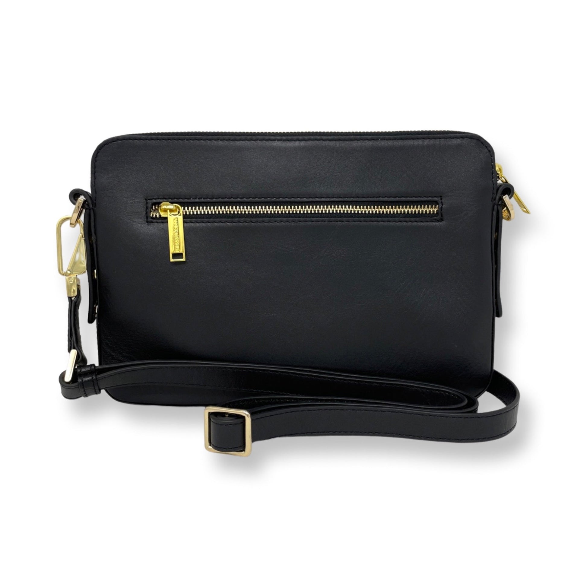 Two-in-One Handbag, Black - Clarence Medium