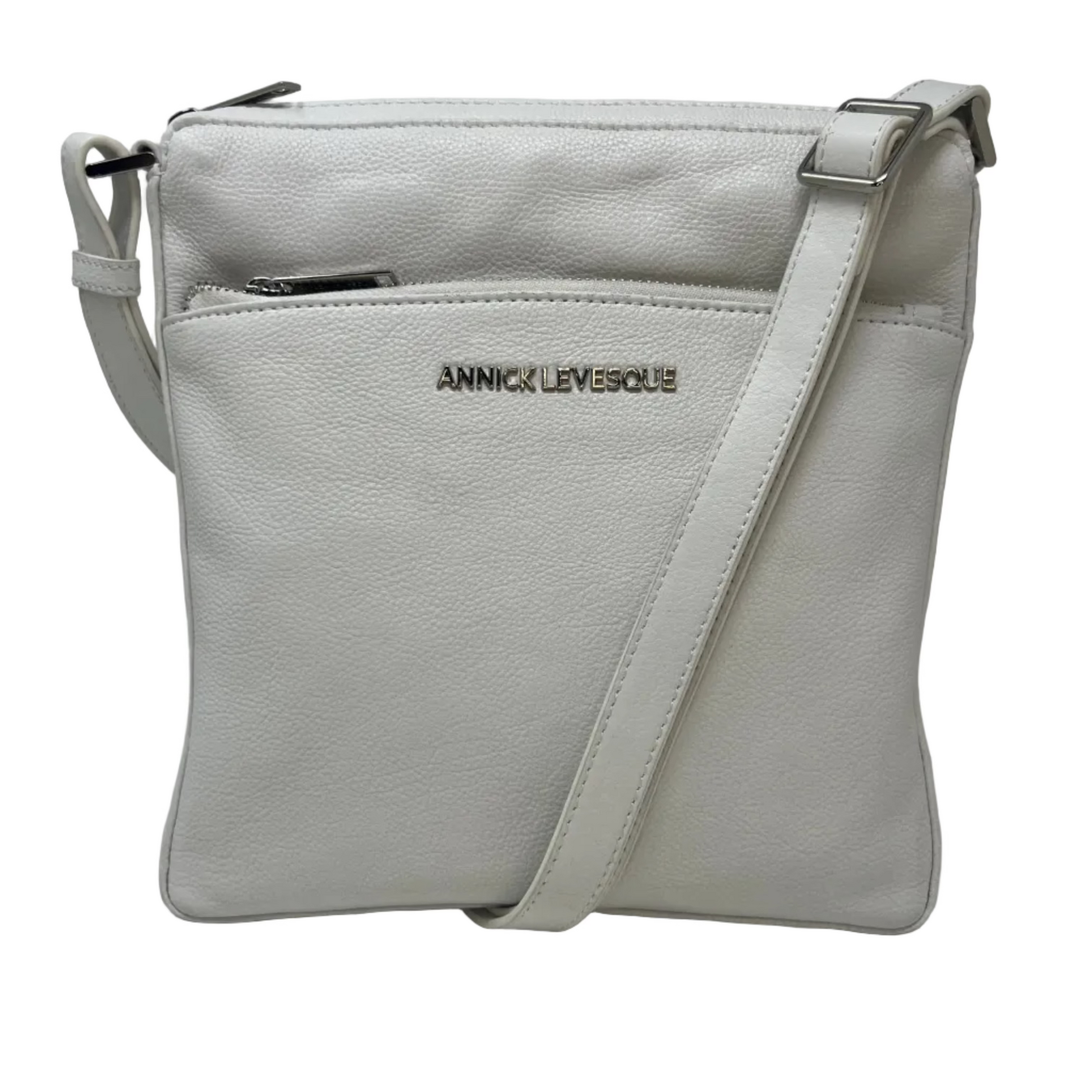 sac_bandoulière_cuir_véritable_blanc_sacoche_Gisèle_de_Annick_Levesque