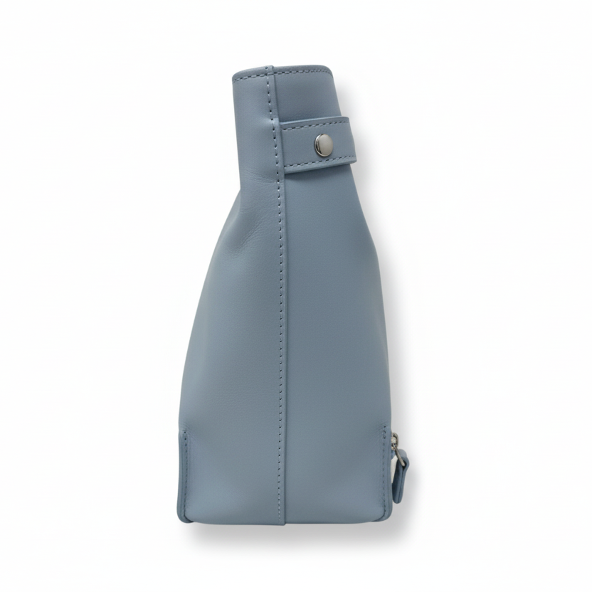 Light Blue Genuine Leather Bag | Kelly