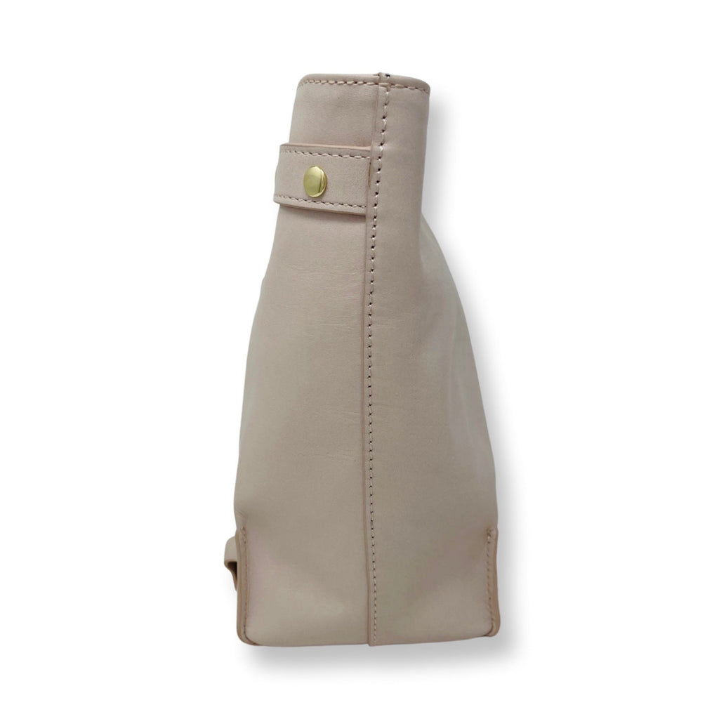 Genuine Leather Powder Pink Bag | Kelly