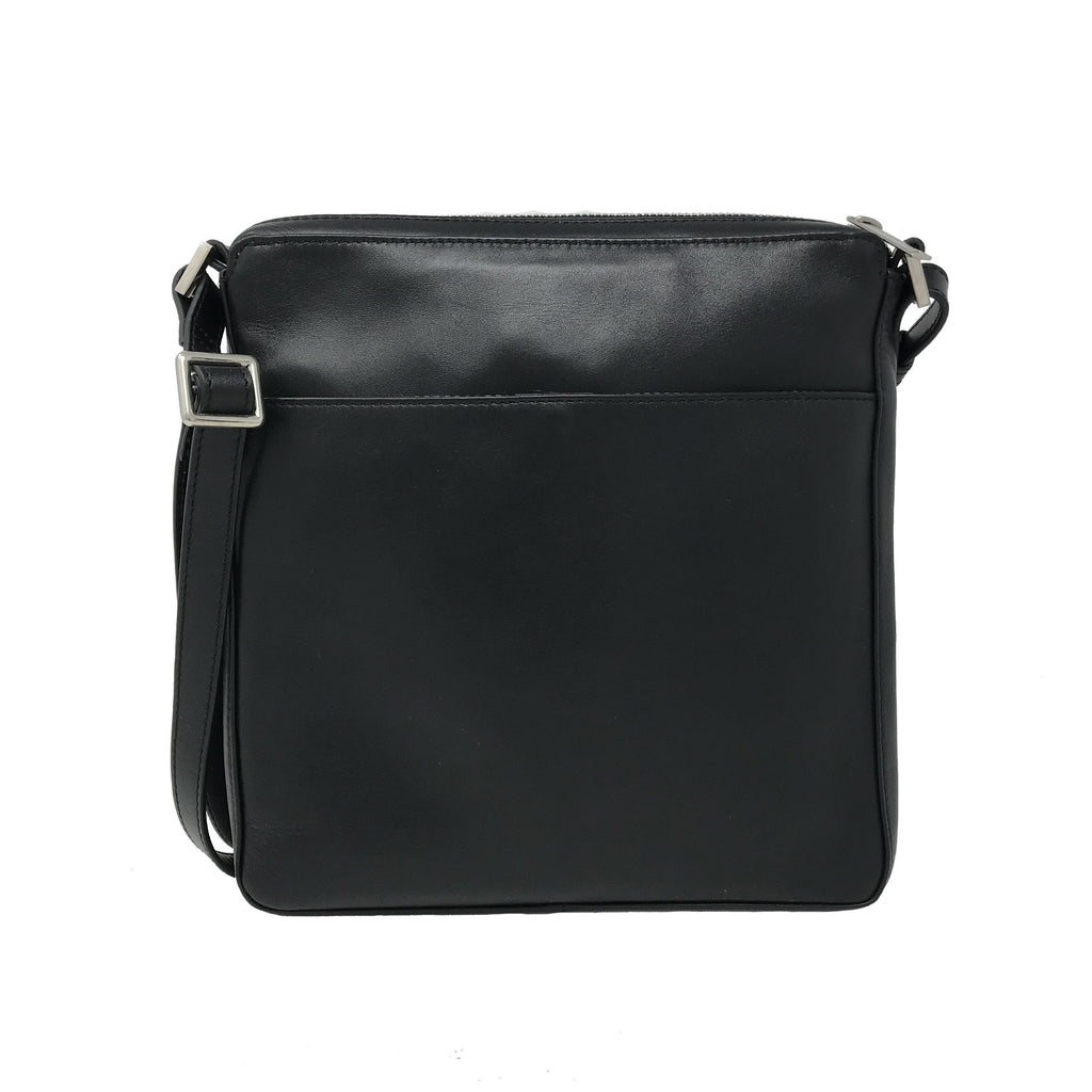 Black Leather Shoulder Bag | Gisèle