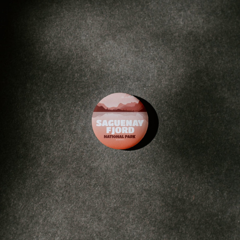 Saguenay Fjord National Park of Quebec Pinback Button