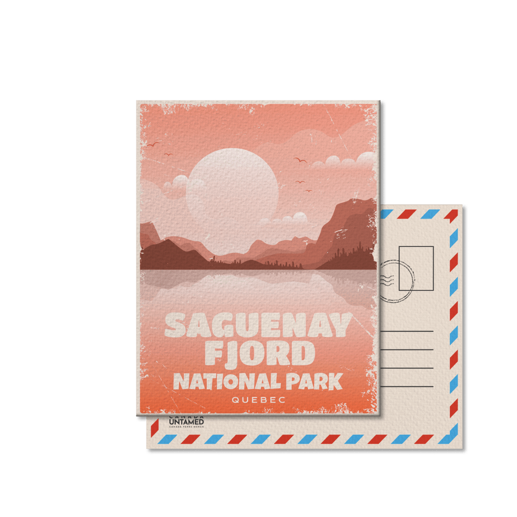 Saguenay Fjord Quebec National Park Postcard