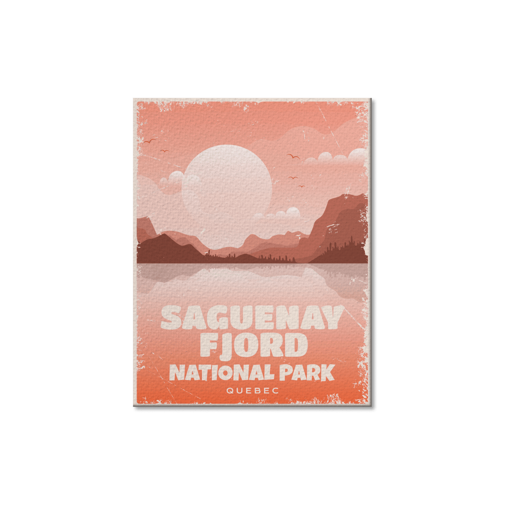 Saguenay Fjord Quebec National Park Postcard