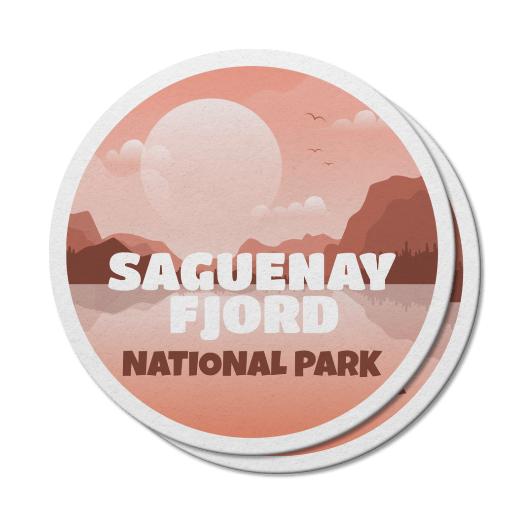 Saguenay Fjord Quebec National Park Waterproof Vinyl Sticker
