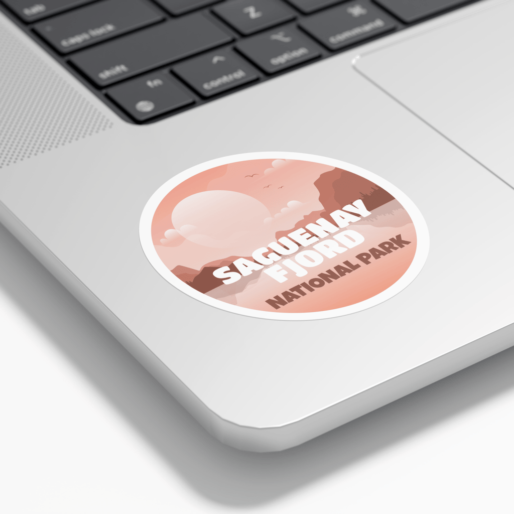 Saguenay Fjord Quebec National Park Waterproof Vinyl Sticker