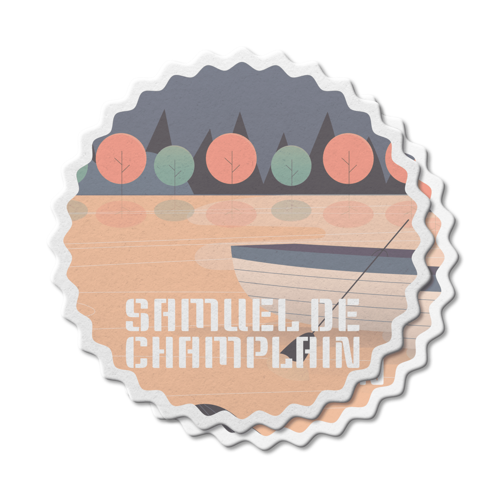 Samuel de Champlain Ontario Provincial Park Waterproof Vinyl Sticker, Canada Parks