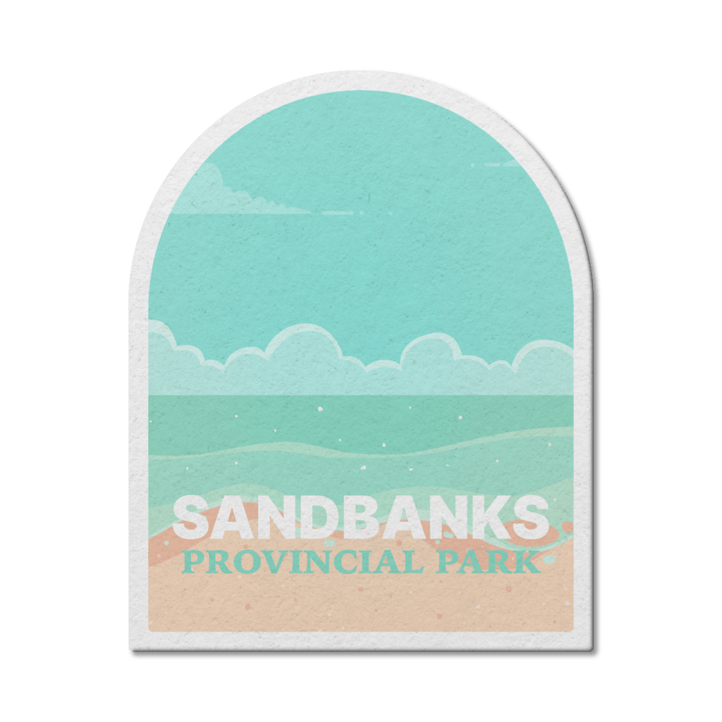 Sandbanks Ontario Provincial Park Waterproof Vinyl Sticker