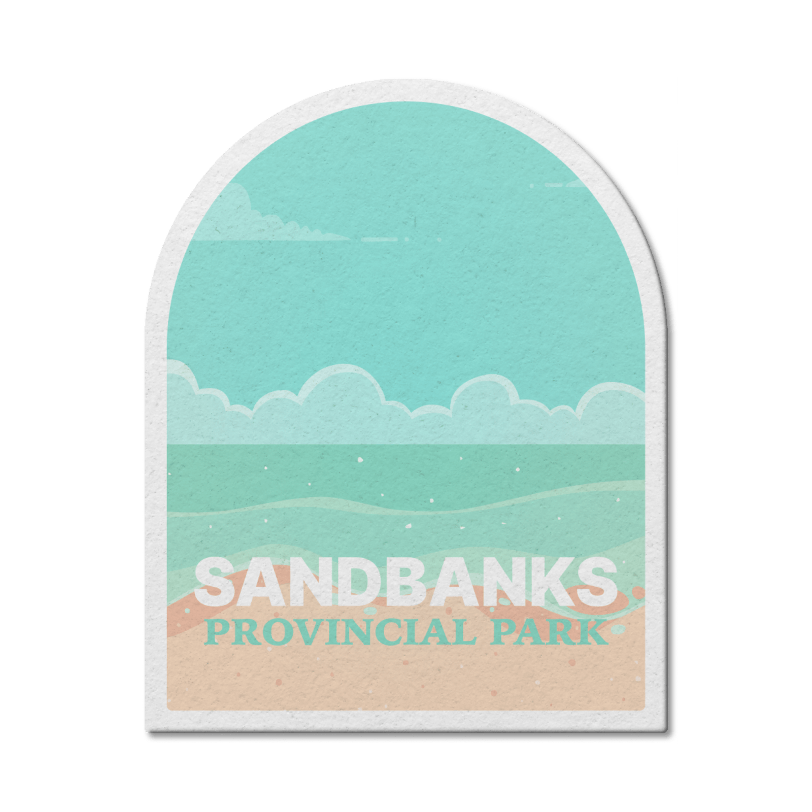 Sandbanks Ontario Provincial Park Waterproof Vinyl Sticker