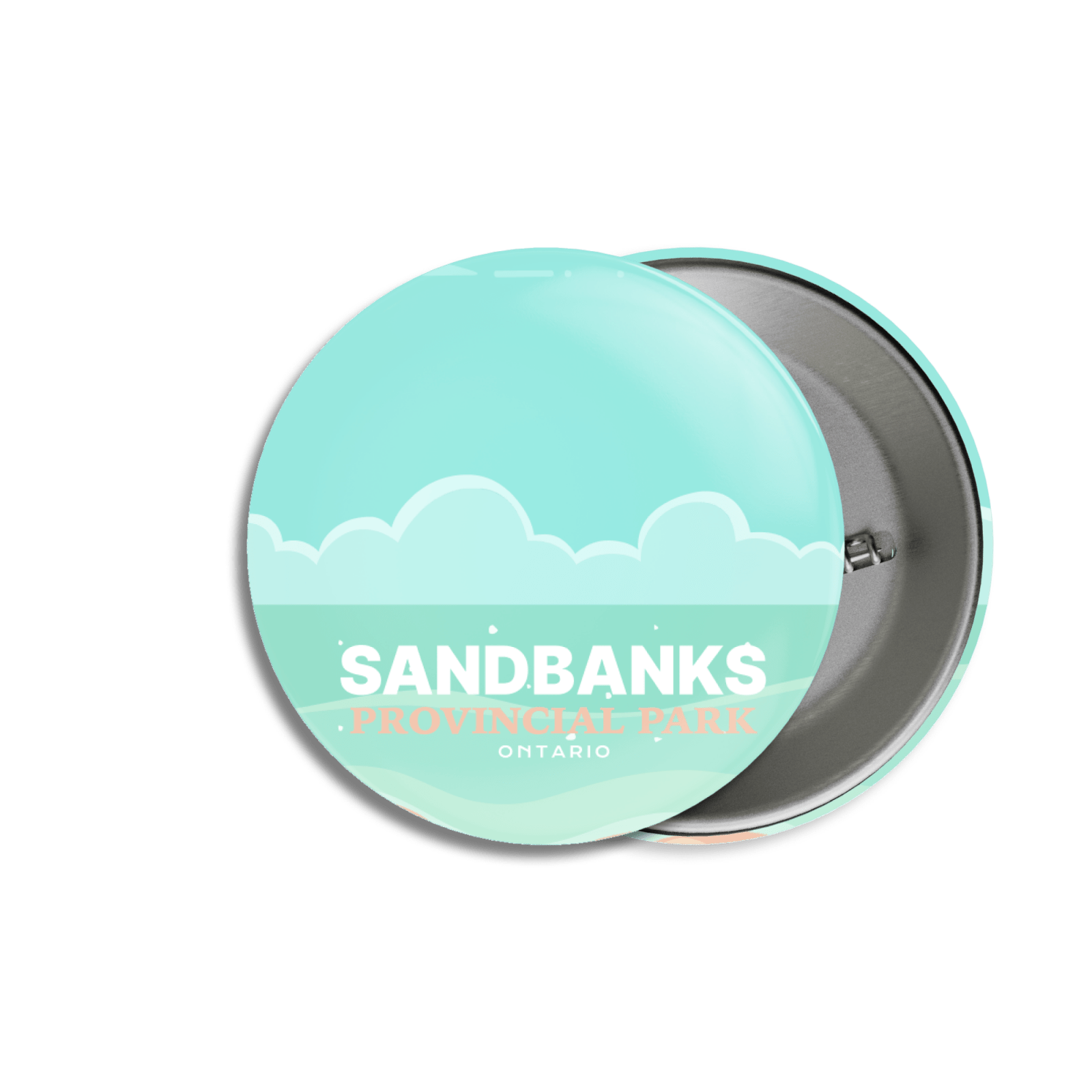 Sandbanks Provincial Park of Ontario Pinback Button