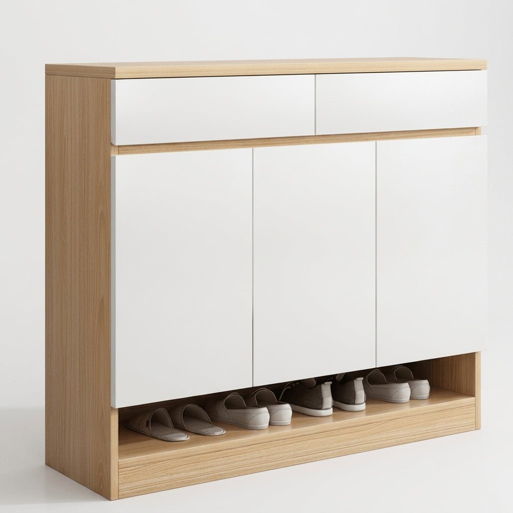 SC52 White Shoe Cabinet