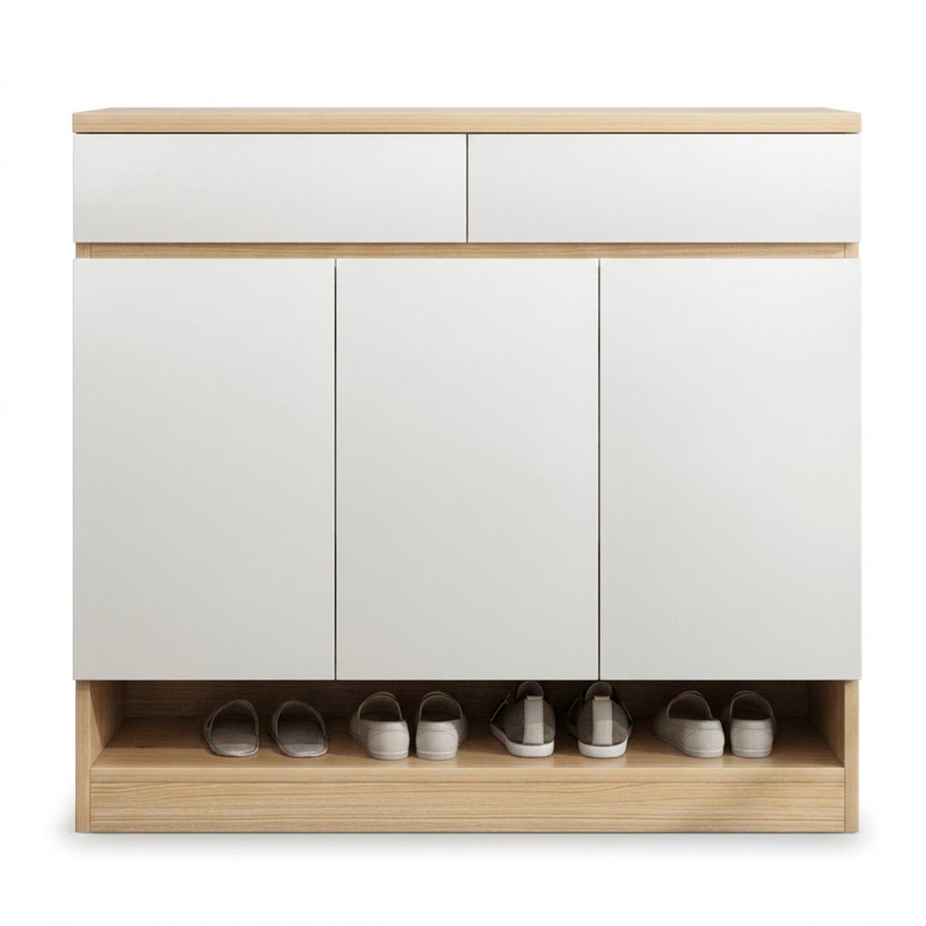 SC52 White Shoe Cabinet