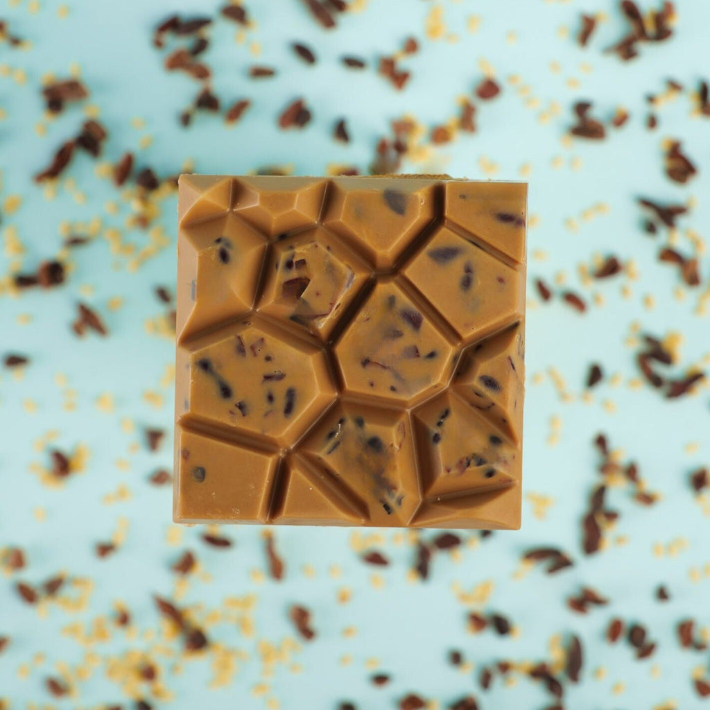 barre de biscuits aux pépites de chocolat et au sésame