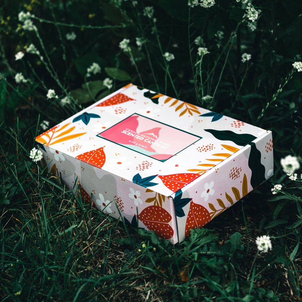 Set of 12 Canadian National Parks Scented Candles