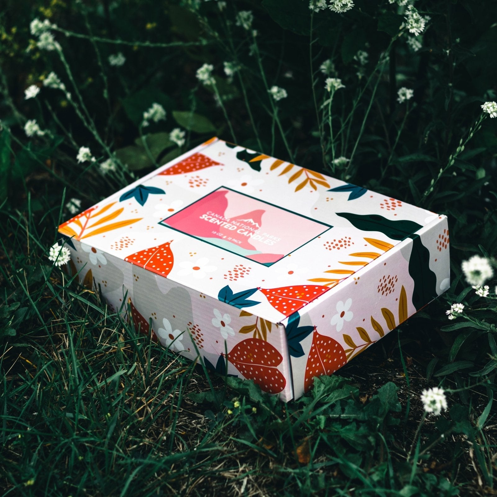 Set of 12 Canadian National Parks Scented Candles