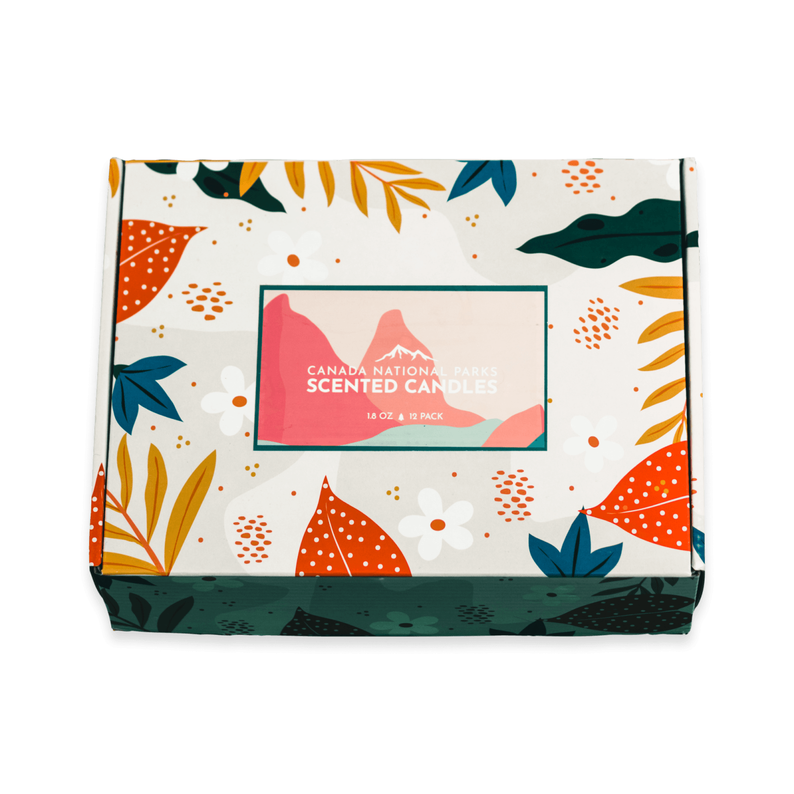 Set of 12 Canadian National Parks Scented Candles