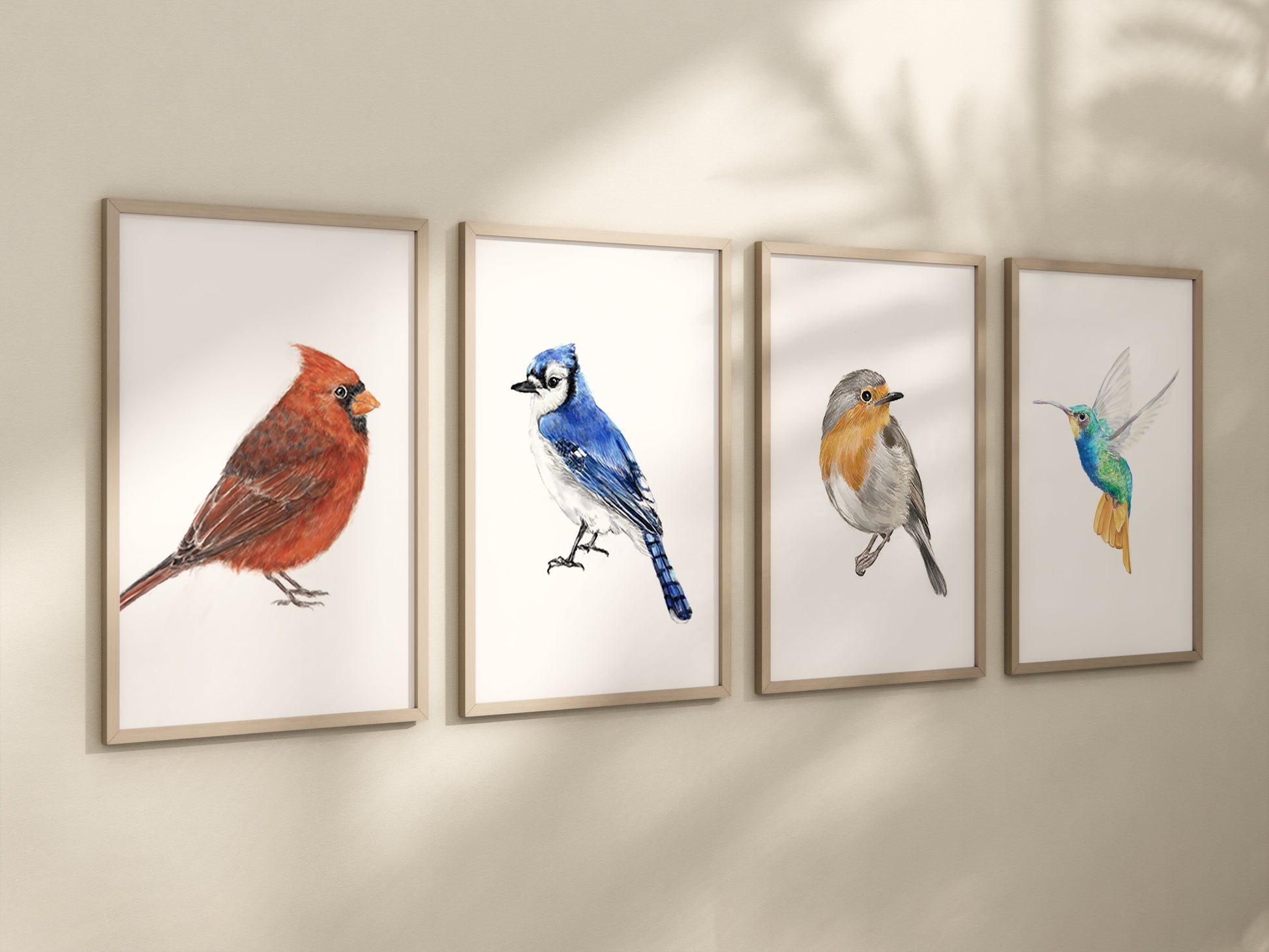 Blue Jay Bird Art Print