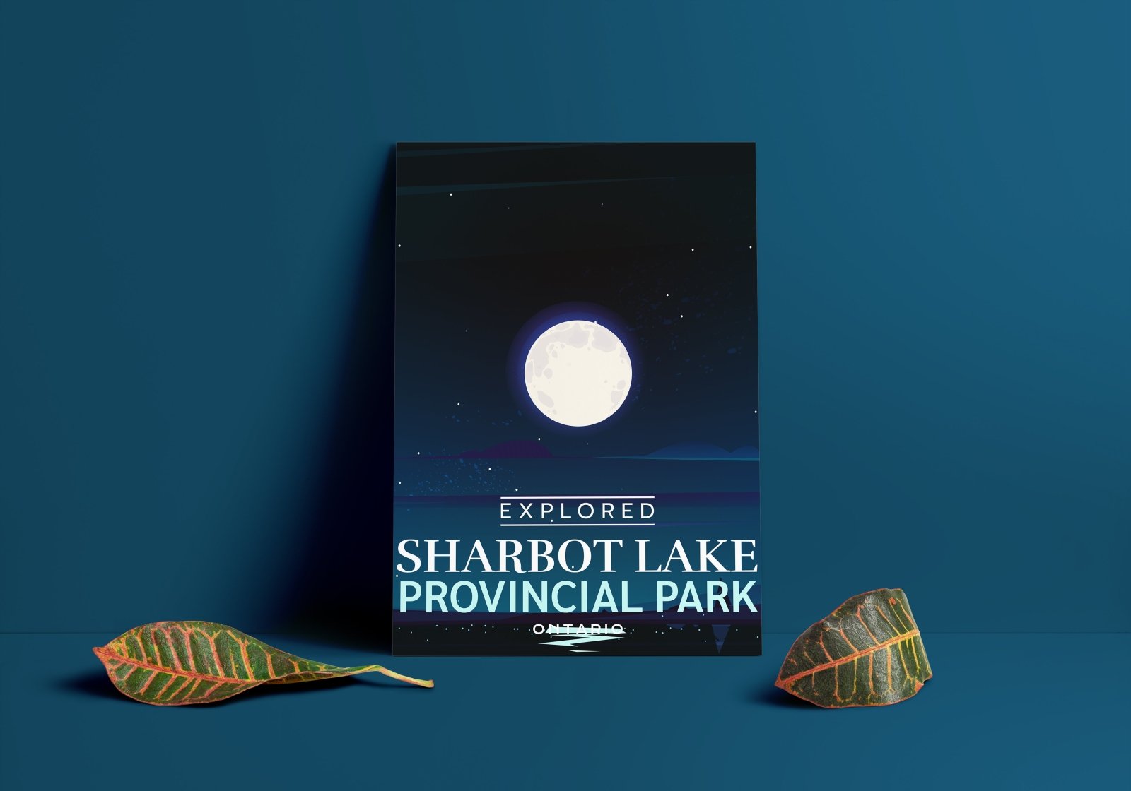 Sharbot Lake Provincial Park 'Explored' Poster