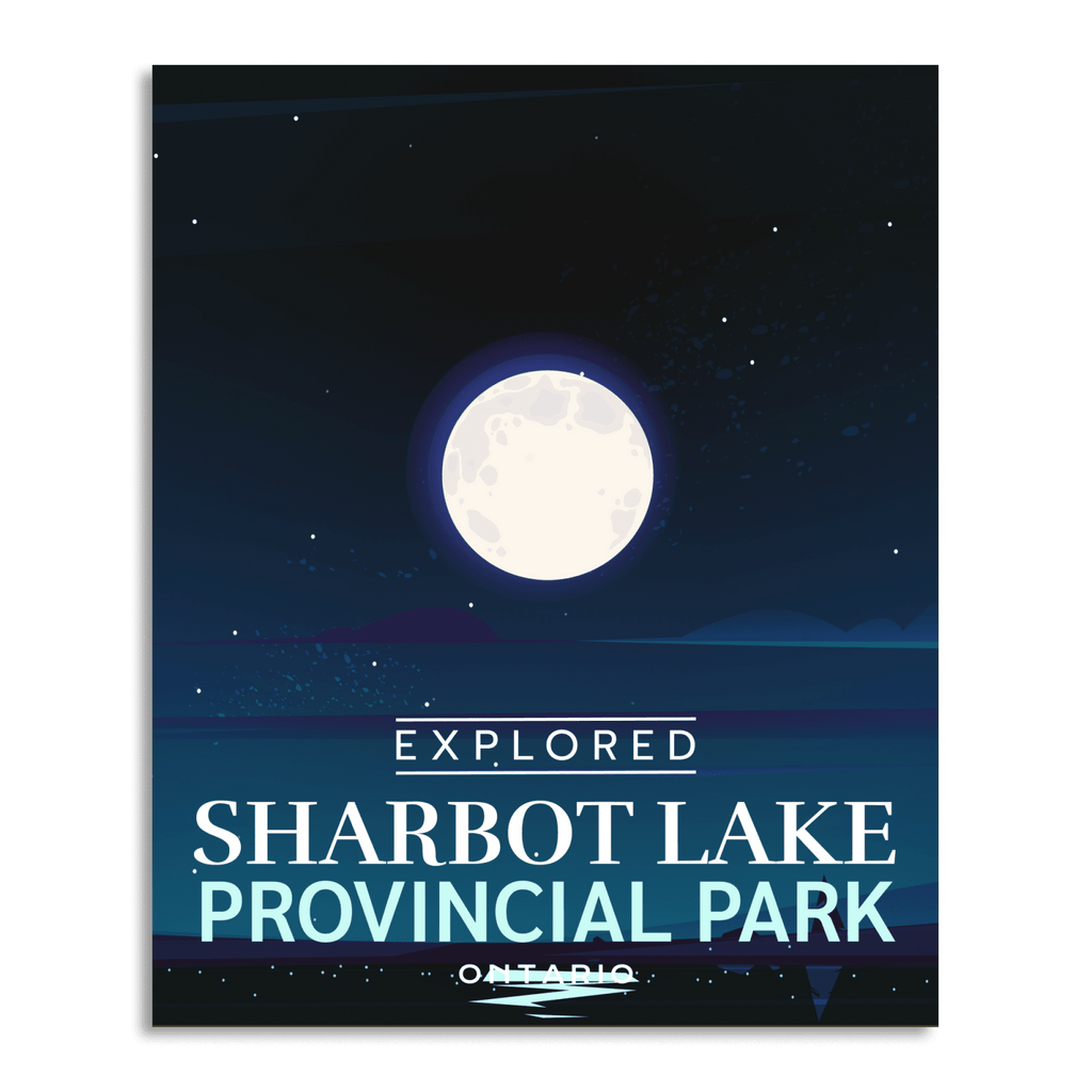 Sharbot Lake Provincial Park 'Explored' Poster