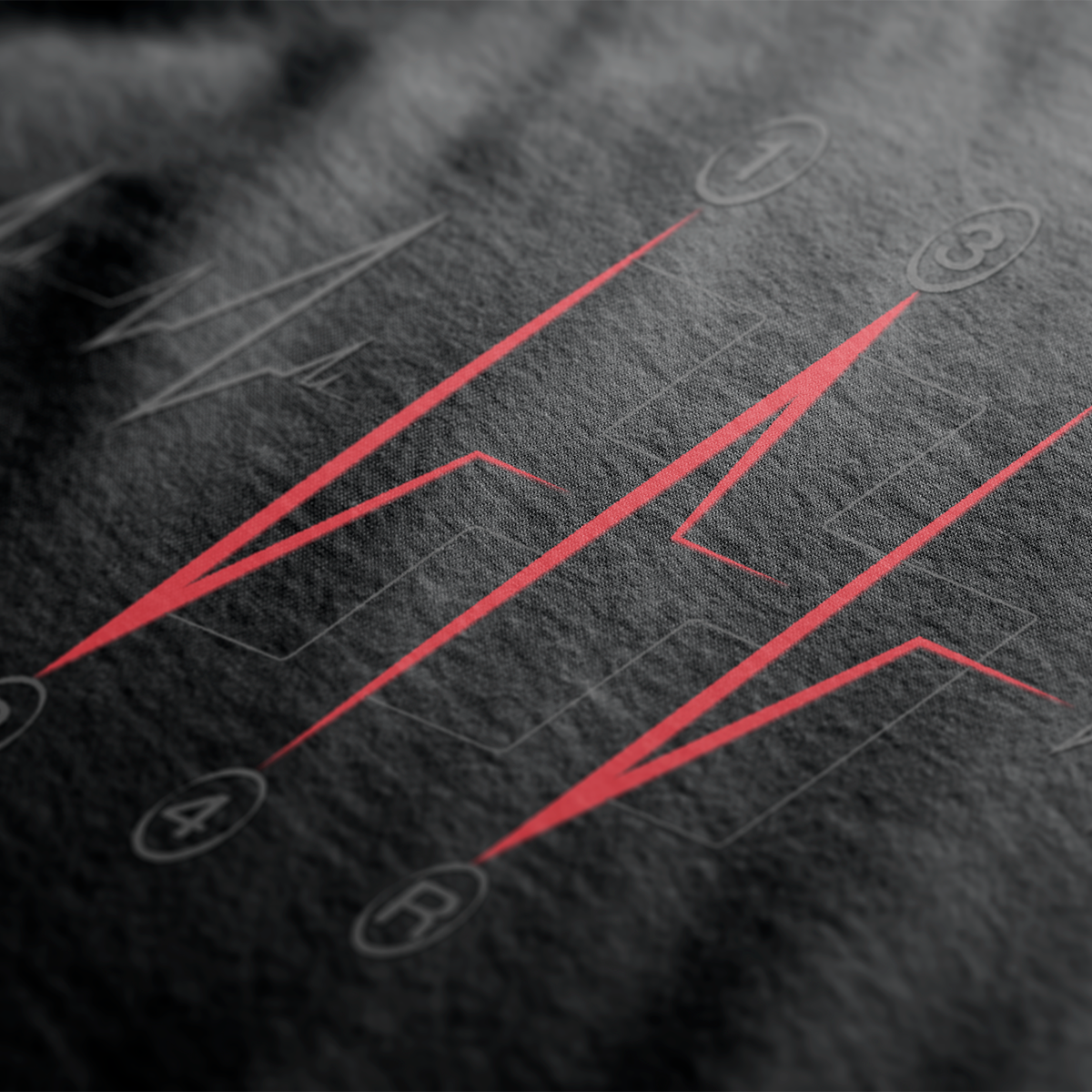 T-shirt graphique automobile avec changement de vitesse manuel et battement de cœur | Homme et femme (unisexe)