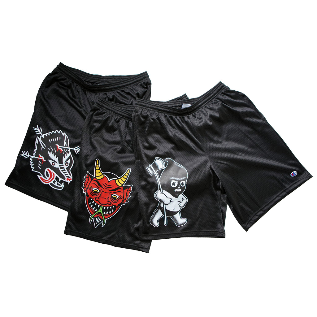 Wolf Champion Mesh Shorts
