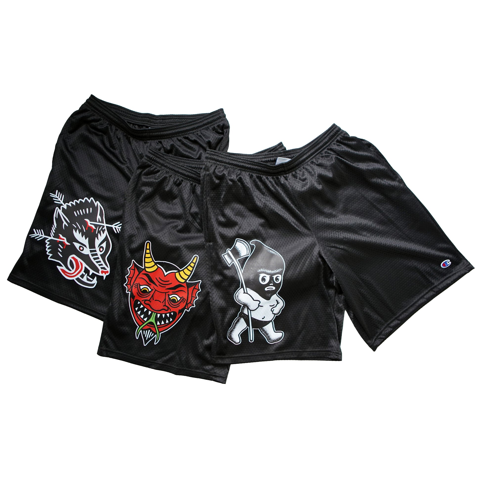 Wolf Champion Mesh Shorts