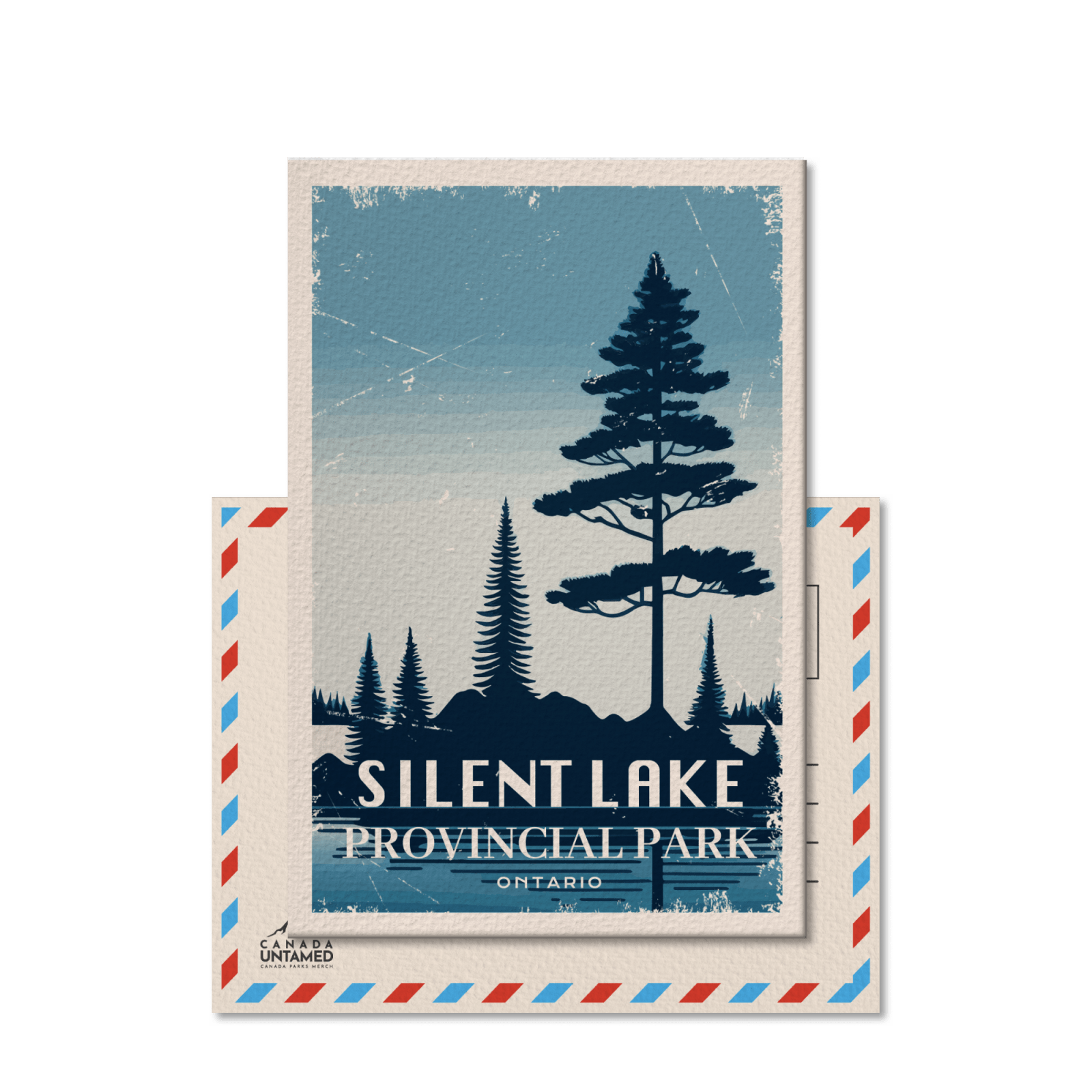 Silent Lake Ontario Provincial Park Postcard, Canada Parks