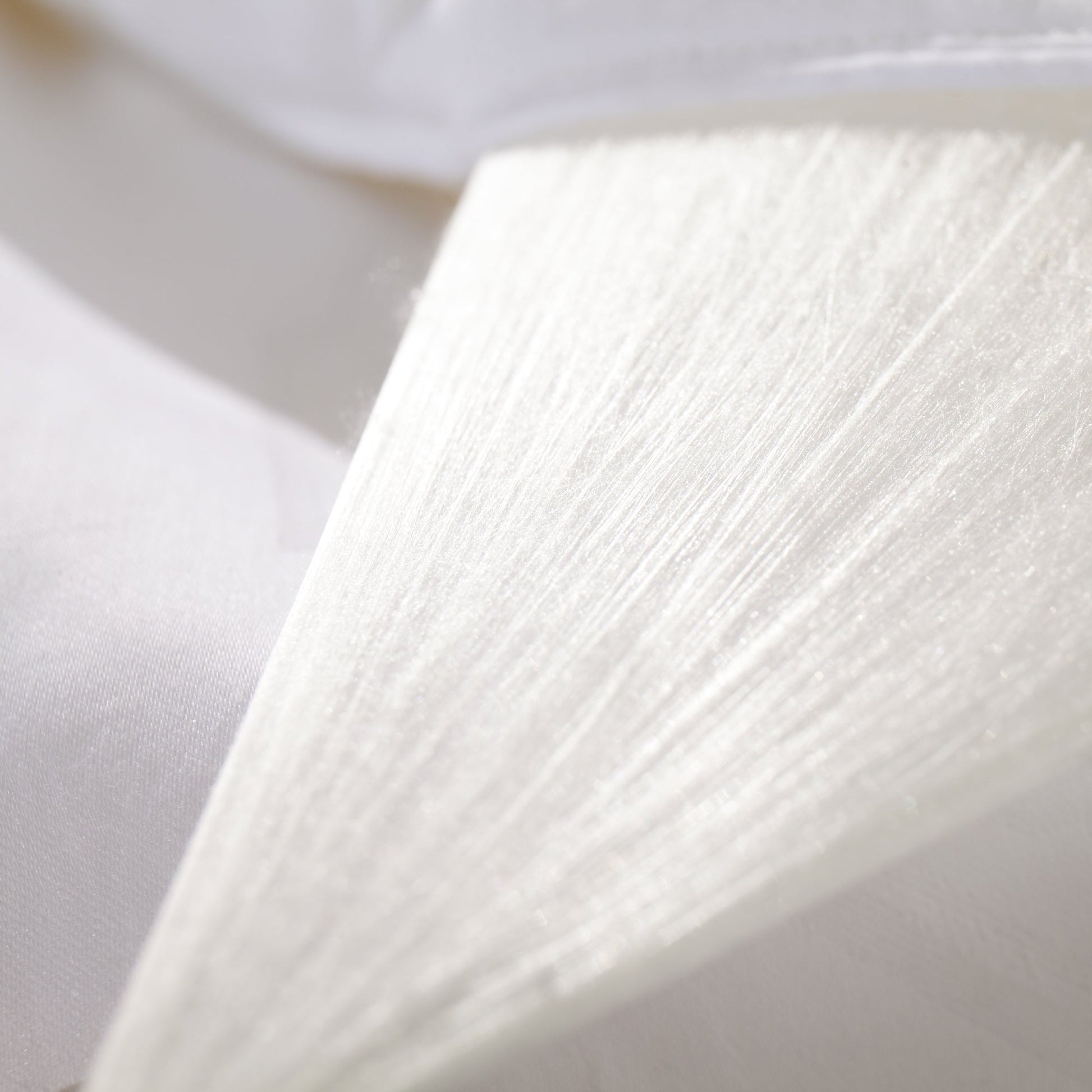 Garniture de couette en soie de mûrier avec enveloppe en coton luxueux