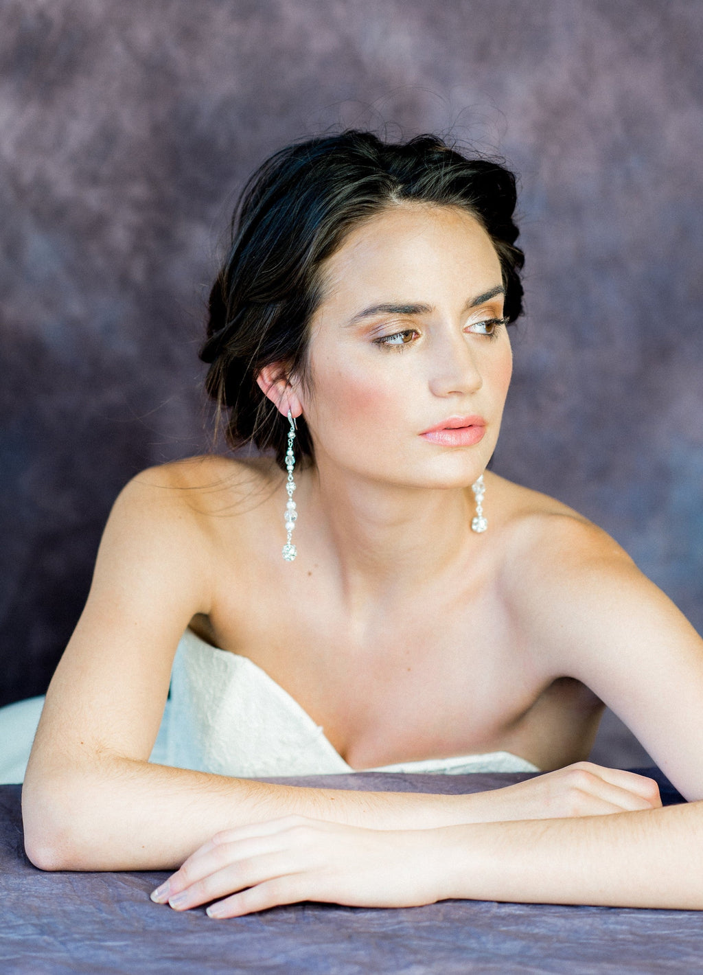 FELICITA Crystal Rhinestone Drop Earrings