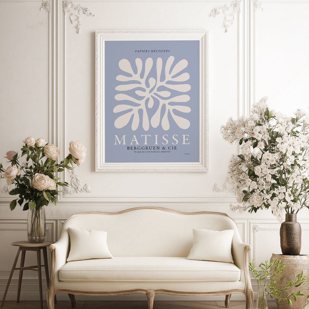Henri Matisse Cut-Outs Exhibition Poster – Modern Abstract Wall Art