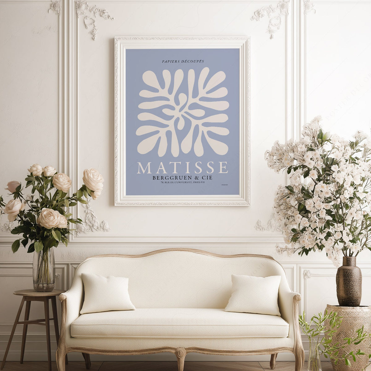 Henri Matisse Cut-Outs Exhibition Poster – Modern Abstract Wall Art