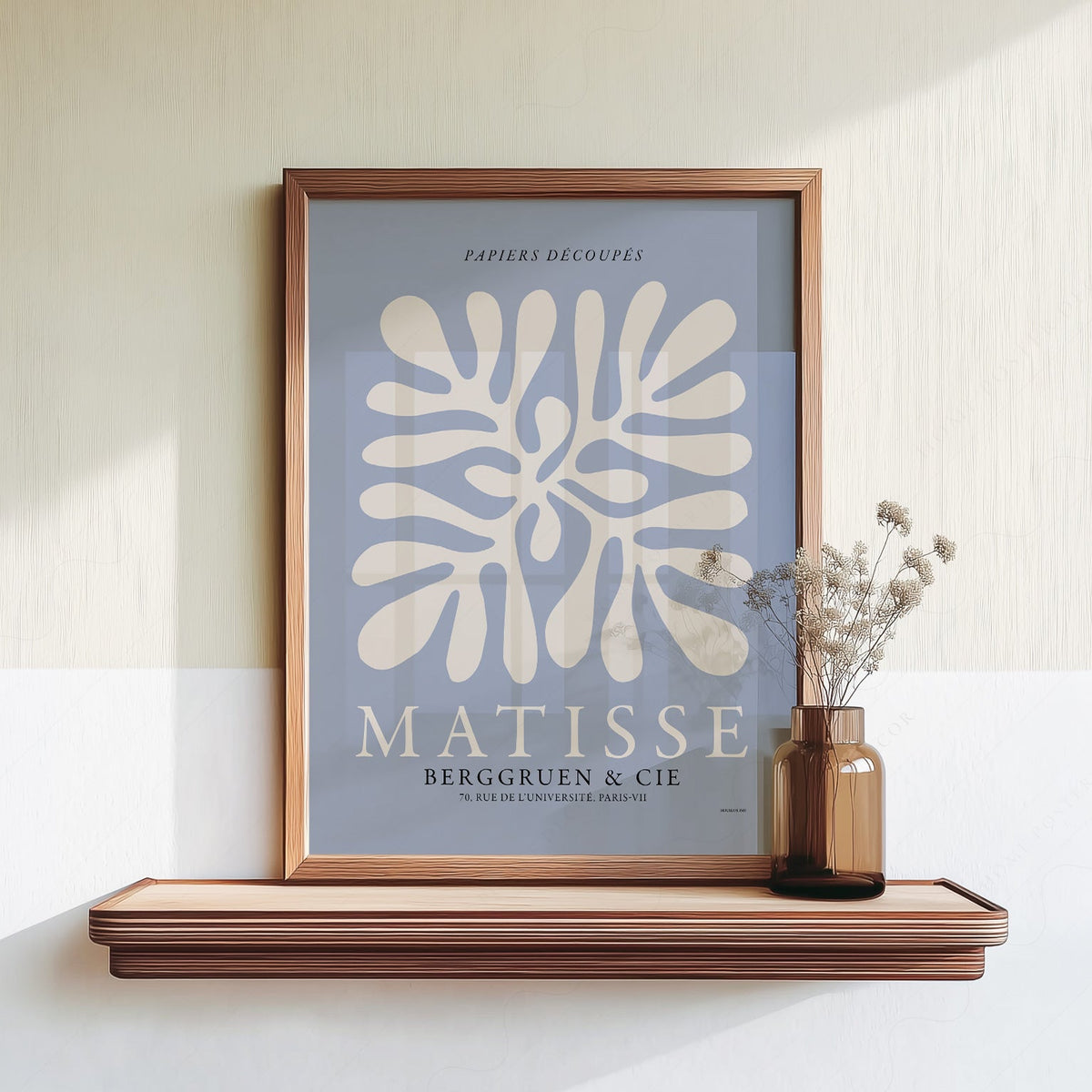 Henri Matisse Cut-Outs Exhibition Poster – Modern Abstract Wall Art