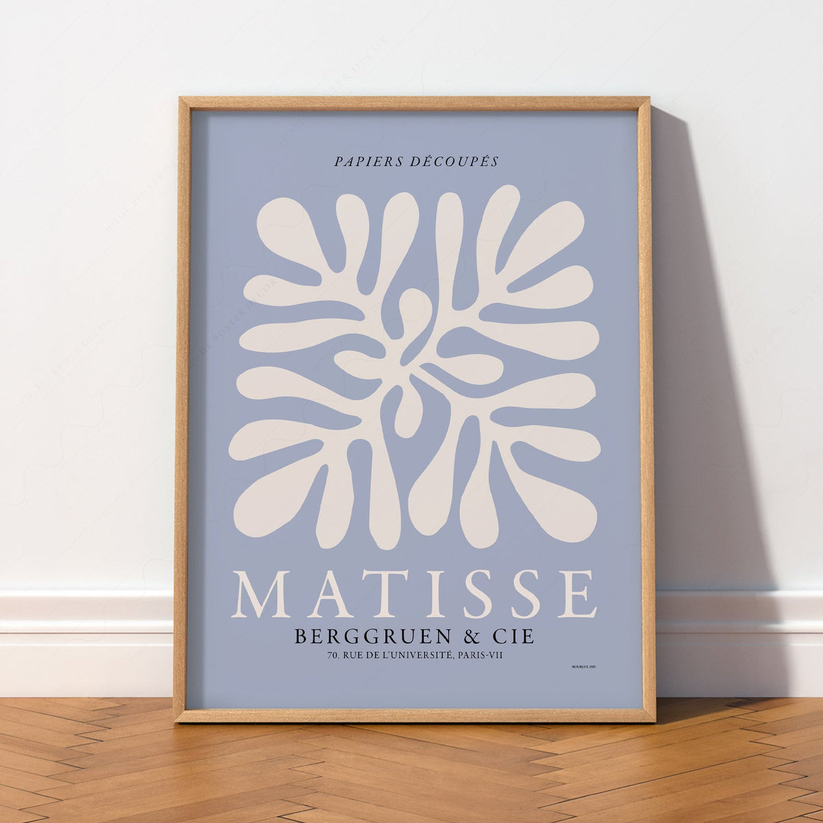 Henri Matisse Cut-Outs Exhibition Poster – Modern Abstract Wall Art