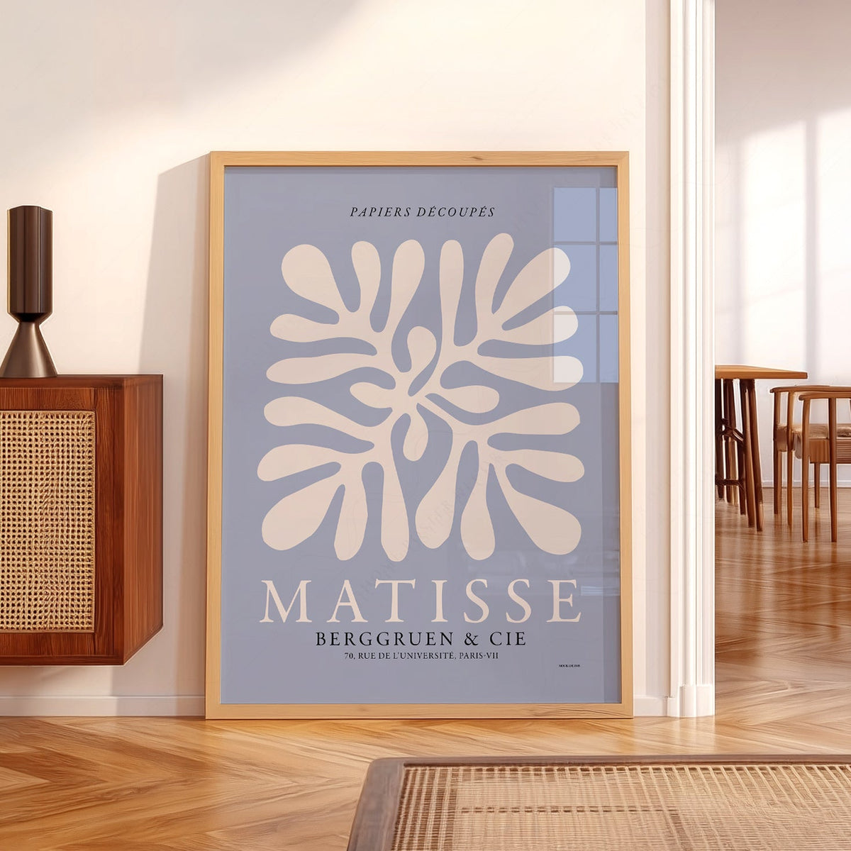 Henri Matisse Cut-Outs Exhibition Poster – Modern Abstract Wall Art