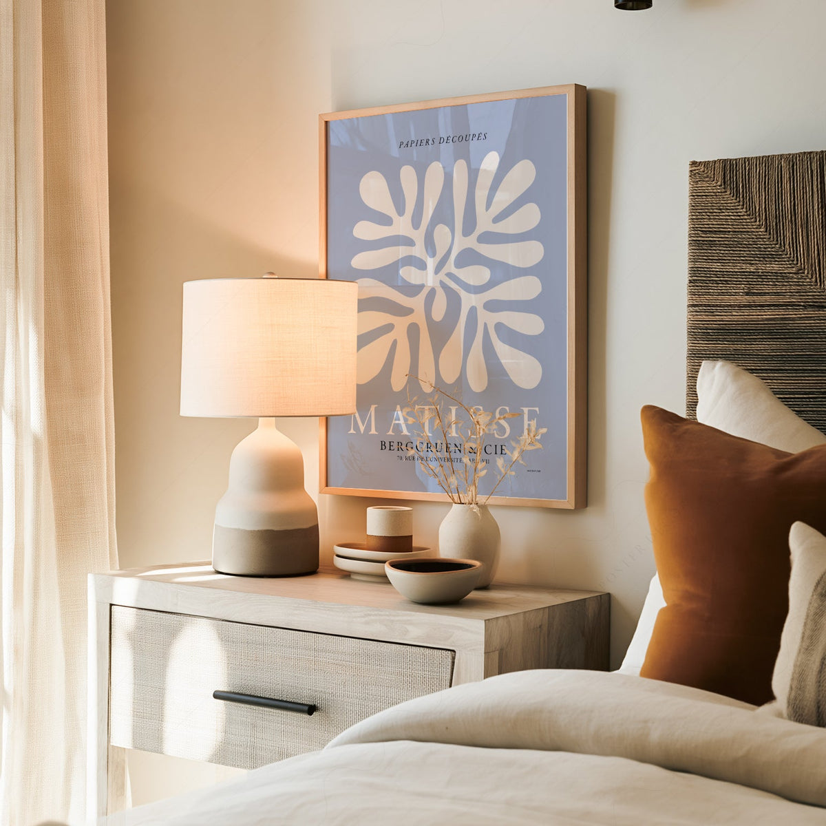Henri Matisse Cut-Outs Exhibition Poster – Modern Abstract Wall Art