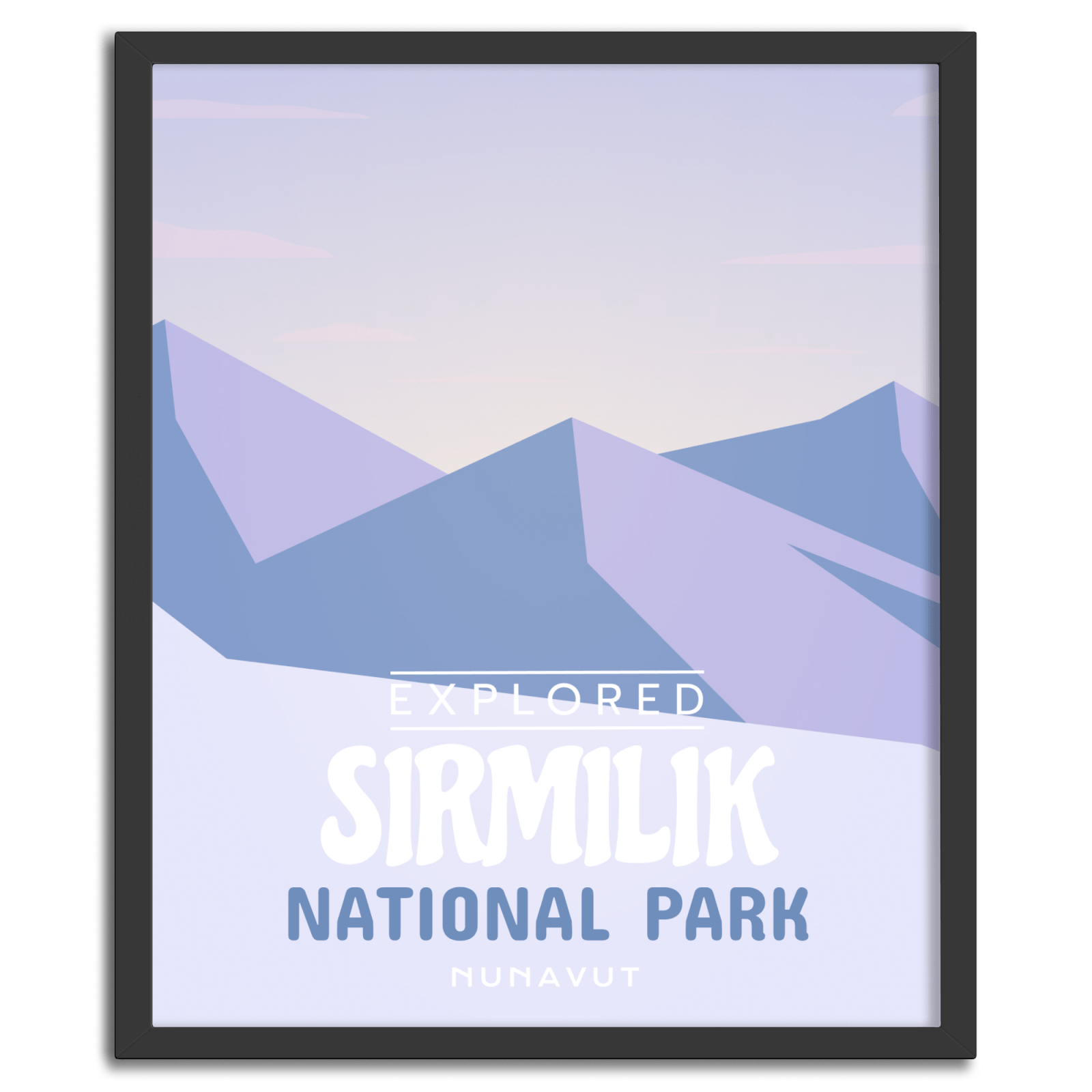 Sirmilik National Park 'Explored' Poster