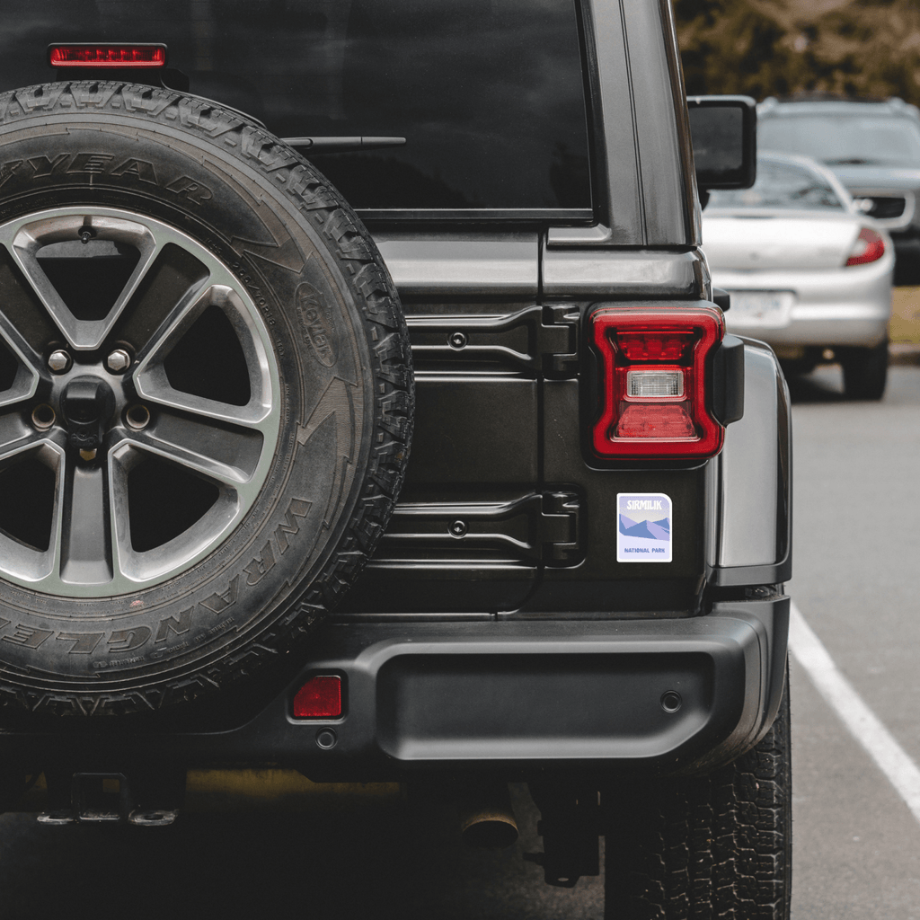 Sirmilik National Park of Canada Waterproof Vinyl Sticker