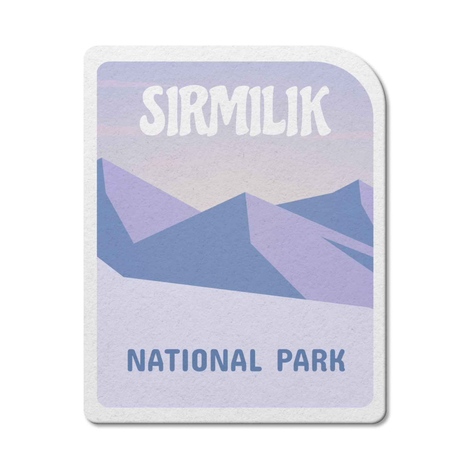 Sirmilik National Park of Canada Waterproof Vinyl Sticker