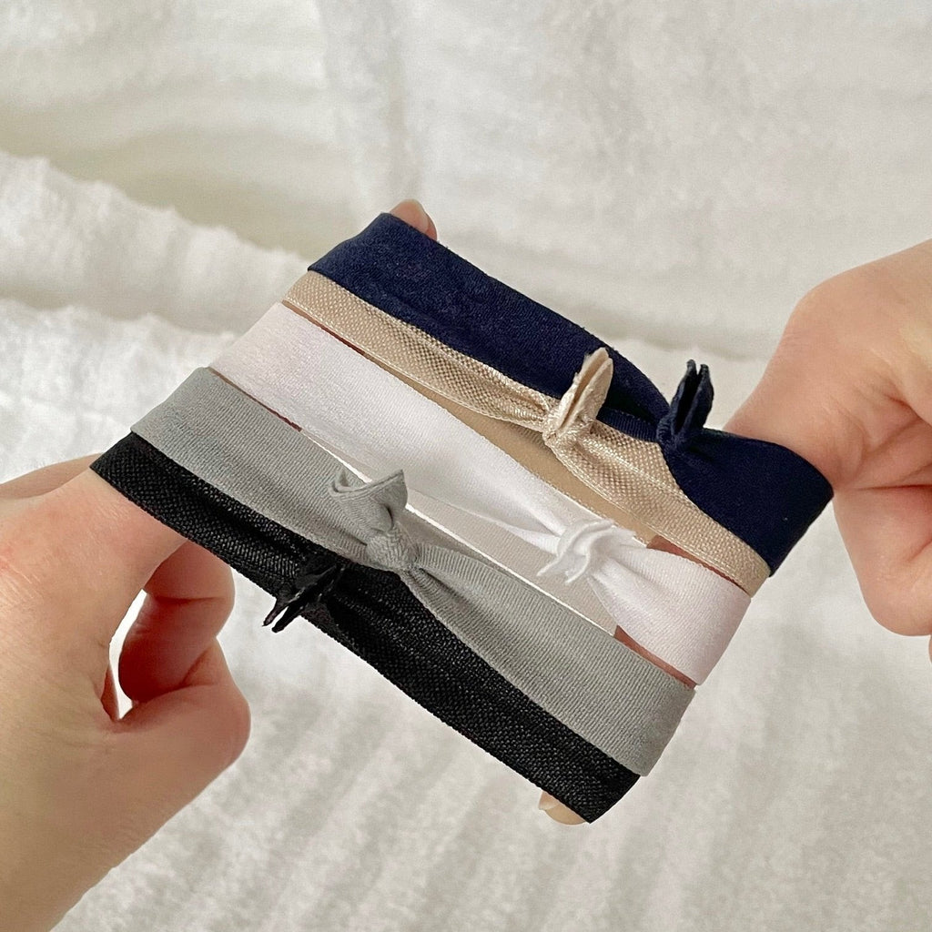 Élastiques à cheveux recyclés