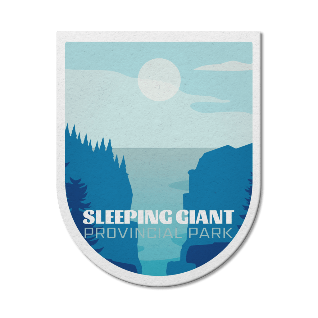 Sleeping Giant Ontario Provincial Park Waterproof Vinyl Sticker