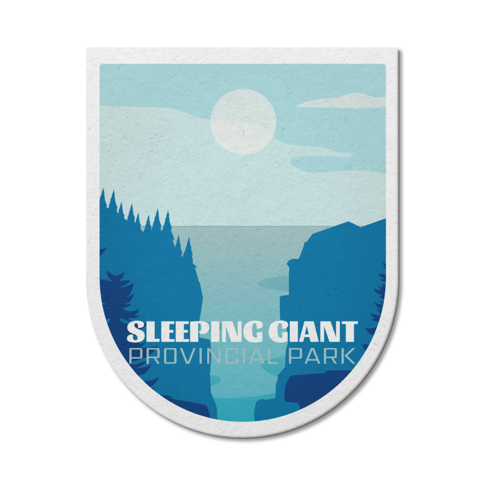 Sleeping Giant Ontario Provincial Park Waterproof Vinyl Sticker